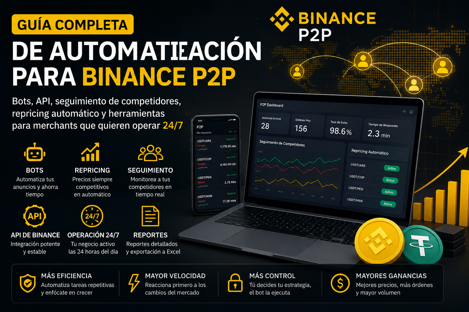 Guía Completa de Automatización para Binance P2P
