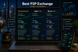 Comparison of Binance P2P, Bybit P2P and OKX P2P trading platforms