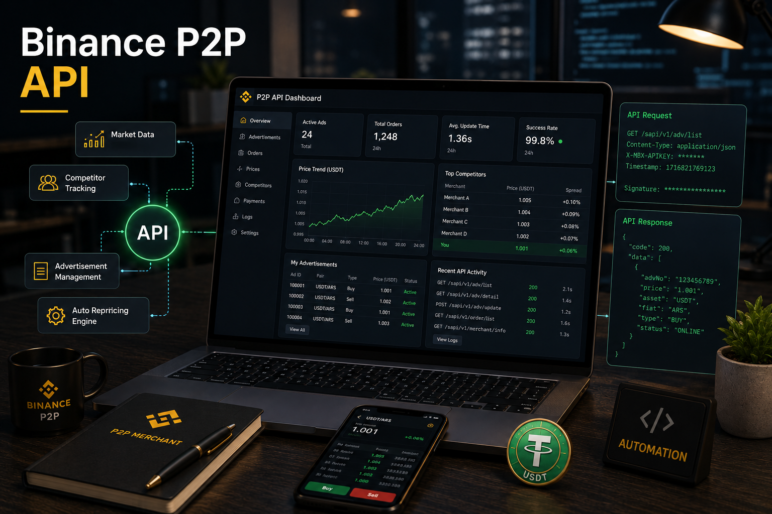 Binance P2P API Guide – Complete Merchant Guide