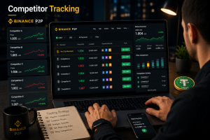 Binance P2P competitor tracking and market monitoring