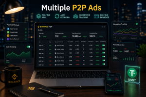 Managing multiple Binance P2P advertisements