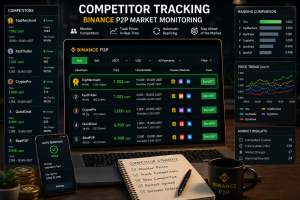 Binance P2P competitor tracking and market monitoring